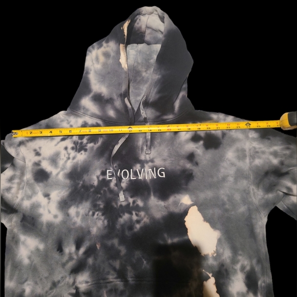 OREN KASH Men's Evolving Pullover Hoodie Tie Dye XL Black Grey White - Picture 6 of 10